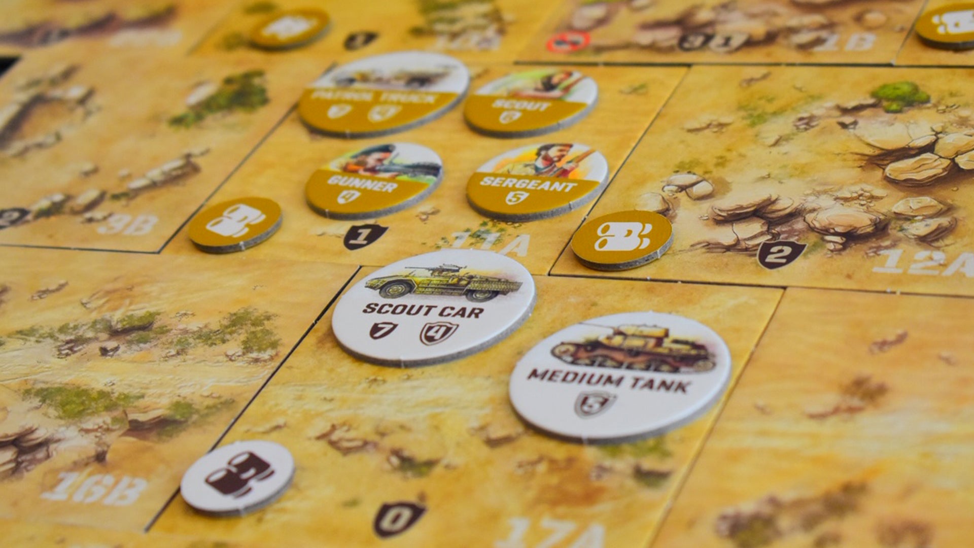 Undaunted North Africa board game review standalone sequel to WWII